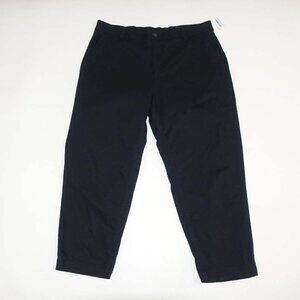Old Navy Women's OG Chino High Rise Ankle Pants Size XL NWT Black 26.5" Inseam